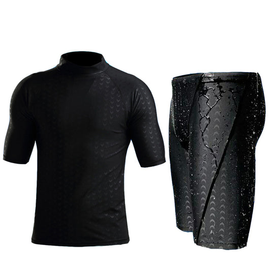 Traje de Baño Deportivo Hombre - Top Corto Secado Rápido para Snorkel - Image 2