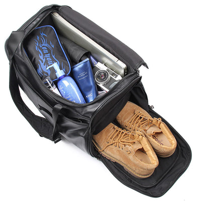 Bolsa Bandolera de Cuero Auténtico - Práctica y Ligera para Viajes - Image 5