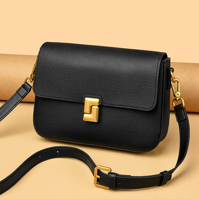 Bolso Mensajero de Cuero Vintage para Mujer
