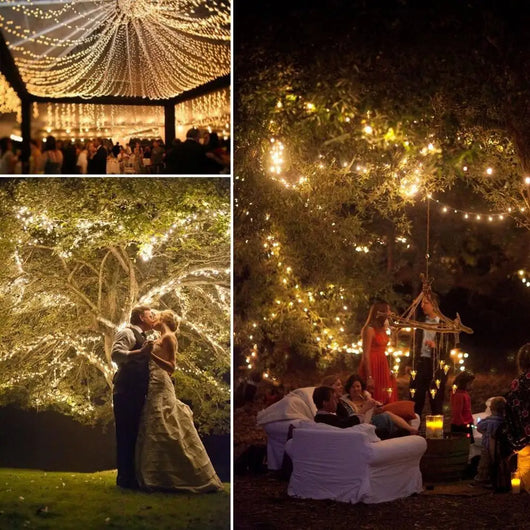 Guirnalda Solar LED Impermeable para Bodas y Celebraciones - Image 22