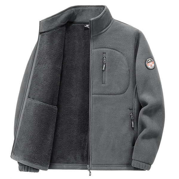 Chaqueta Casual Gruesa con Múltiples Bolsillos para Hombre