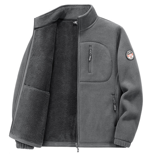 Chaqueta Casual Gruesa con Múltiples Bolsillos para Hombre