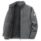 Chaqueta Casual Gruesa con Múltiples Bolsillos para Hombre