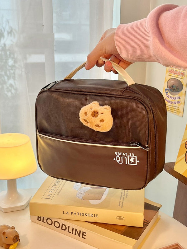 Bolsa de Cosméticos Organizadora de Gran Capacidad con Compartimentos