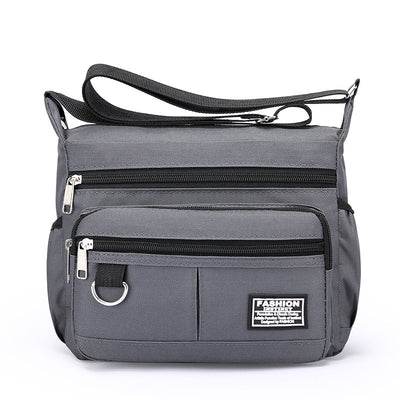 Bolso Mensajero Outdoor Multicapa con Cierre de Cremallera - Image 9