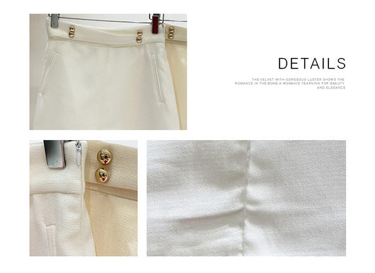 Pantalones Talle Alto Slim Fit Pierna Recta y Ancha - Image 13