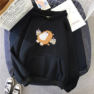 Sudadera Hoodie Suelta para Parejas - Estilo Casual y Cómodo - Image 4