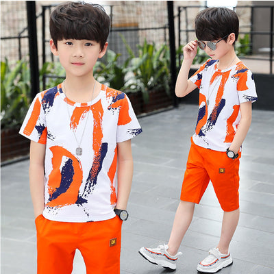Conjunto Deportivo de Verano para Niños - Dos Piezas Cómodo y Fresco - Image 10