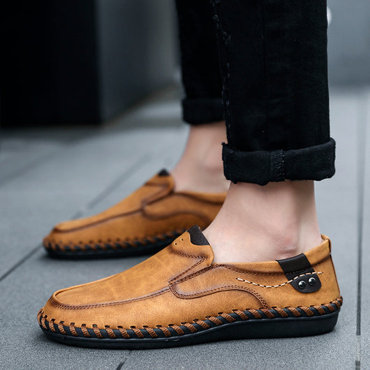 Zapatos Casuales de Cuero Artesanal para Negocios - Image 10