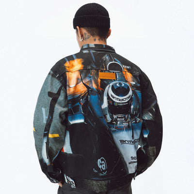 Chaqueta Casual Estampada con Cierre para Hombre y Mujer - Image 11