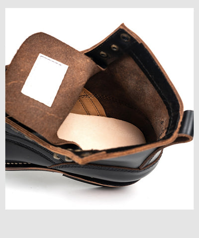 Botas de Cuero Genuino para Hombre - Estilo Trabajo Otoño Invierno - Image 9