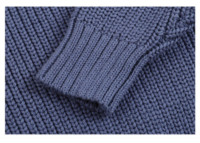 Suéter Básico de Cuello Redondo para Niñas - Colores Lisos - Image 28