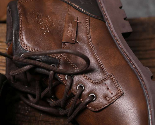 Botas Altas de Cuero con Cintura Alta para Hombre y Mujer - Image 8
