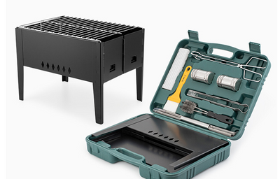 Asador Portátil Plegable con Horno para Exterior - Image 3