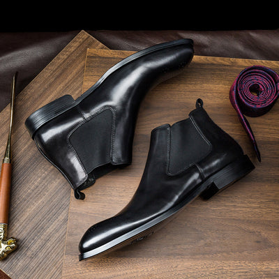 Botas Martin de Cuero para Hombre Talla Mediana - Image 3