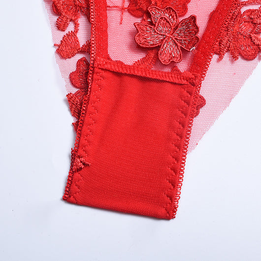 Conjunto Romántico de Encaje Floral Transparente - Image 31