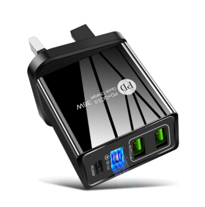 Cargador Rápido Dual USB con Tecnología PD - Multi-Puerto - Image 9