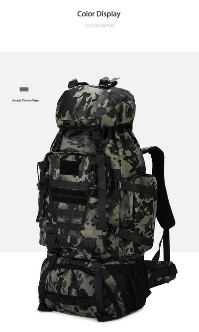 Mochila Táctica de Gran Capacidad para Aventuras al Aire Libre - Image 19