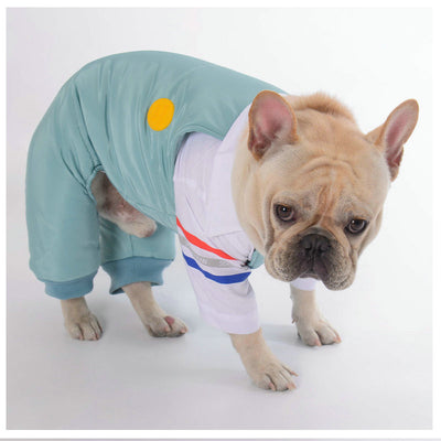 Pantalones de Algodón para Perro Teddy - Diseño Adorable con Correa - Image 4