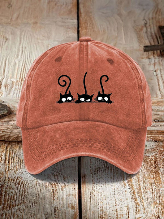 Gorra de Algodón Estampada Efecto Vintage Desgastado para Hombre - Image 6