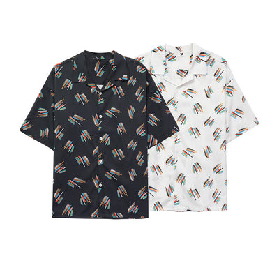 Camisa Casual de Verano con Estampado Exclusivo para Hombre - Image 6