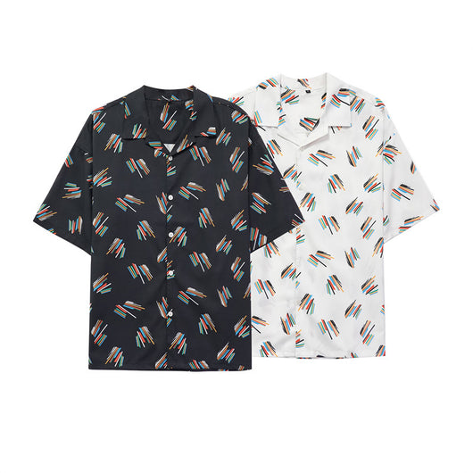 Camisa Casual de Verano con Estampado Exclusivo para Hombre - Image 6