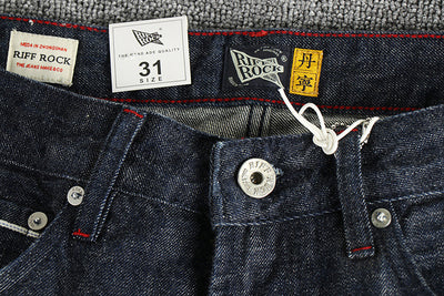 Jeans Retro Americanos de Algodón y Bambú 14oz para Hombre - Image 3