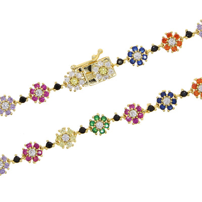 Pulsera de Circonia Floral para Mujer - Joyería Minimalista Elegante - Image 12