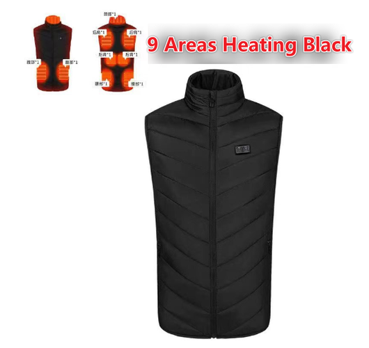 Chaleco Térmico USB Recargable 2020 - Calor Ajustable Lavable - Image 4