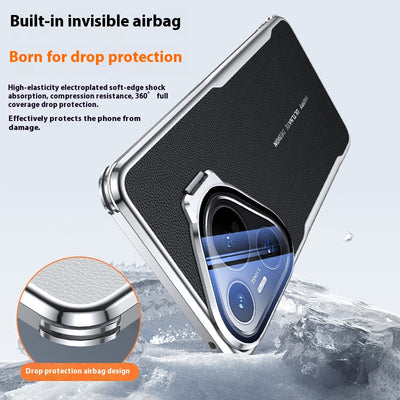 Funda de Cuero Protectora Antigolpes para Celular