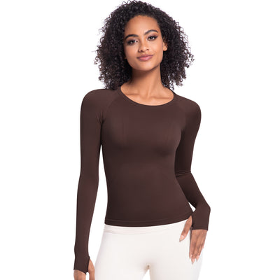Conjunto Deportivo Yoga Transpirable sin Costuras para Mujer - Image 11