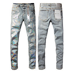 Pantalones Skinny Retro Ajustados con Elastano - Image 9