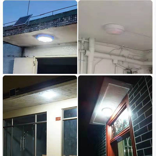 Lámpara Solar de Techo para Pasillos e Interiores - Image 8