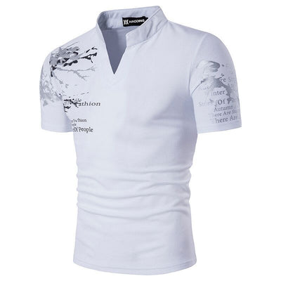 Camisa de Manga Corta con Estampado Digital para Hombre - Image 5