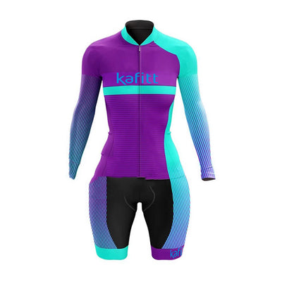 Traje de Ciclismo Profesional de Manga Larga
