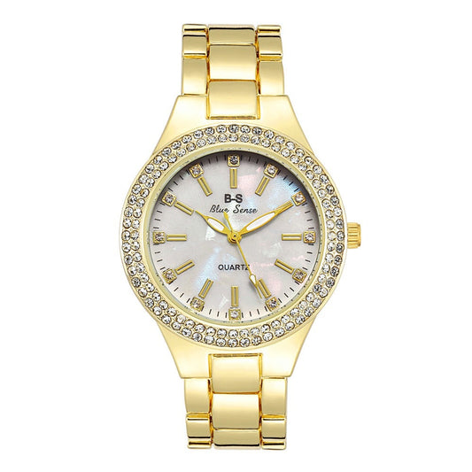 Conjunto de Reloj Pulsera para Mujer con Diamantes - Dos Piezas - Image 2