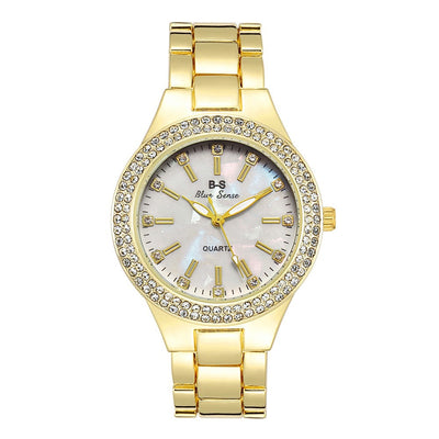 Conjunto de Reloj Pulsera para Mujer con Diamantes - Dos Piezas - Image 2