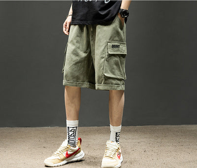 Pantalones Cortos Cargo con Múltiples Bolsillos para Hombre - Verano - Image 10