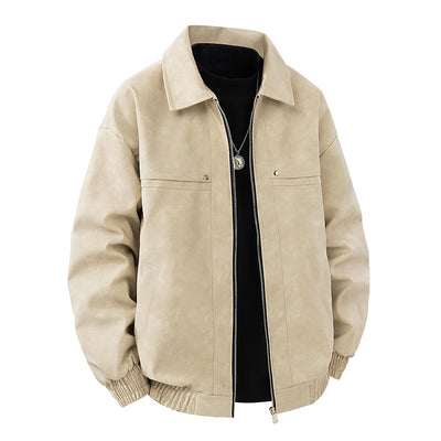 Chaqueta Vintage Americana Clásica de Solapa para Hombre - Image 3