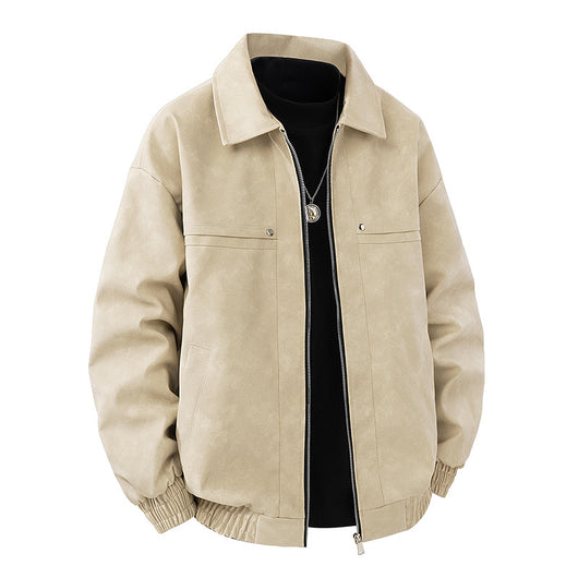 Chaqueta Vintage Americana Clásica de Solapa para Hombre - Image 3