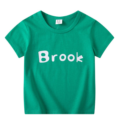 Playera Infantil de Manga Corta Unisex con Diseños Animados - Image 3