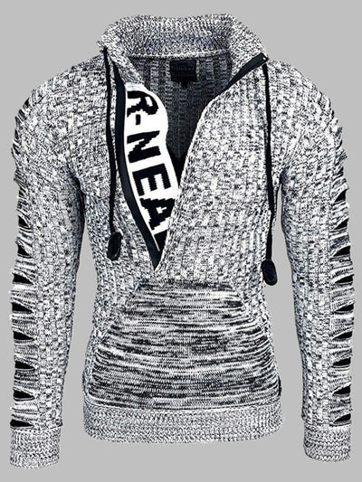 Sudadera Holgada con Capucha Estilo Pullover para Hombre - Image 12
