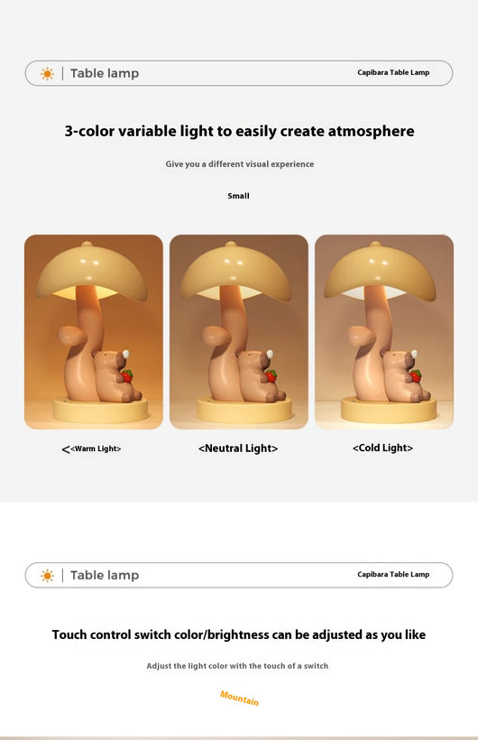 Lámpara de Mesa Beige para Dormitorio - Decoración Elegante del Hogar - Image 11