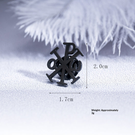 Broche Cruz para Solapa de Traje Hombre - Alfiler Acero Inoxidable Boda - Image 4