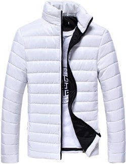 Abrigo Cálido para Hombre con Cuello de Pie - Image 13