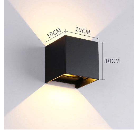 Lámpara de Pared LED Exterior Resistente al Agua Diseño Minimalista - Image 5