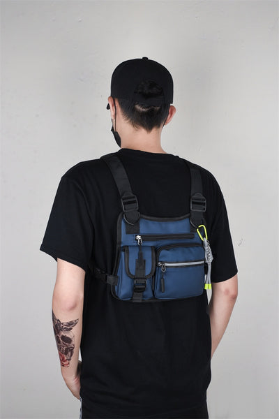 Chaleco de Trabajo Funcional con Bolsa Pectoral y Reflectivos - Image 35