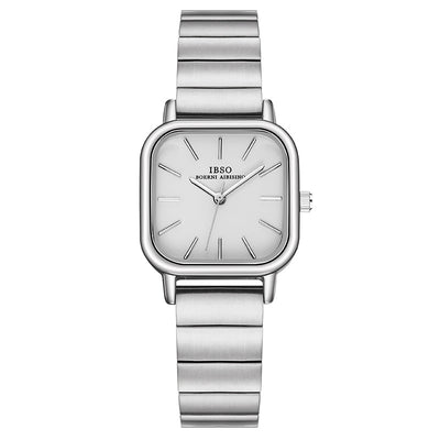 Reloj de Acero Inoxidable Cuadrado Elegante con Movimiento de Cuarzo - Image 7
