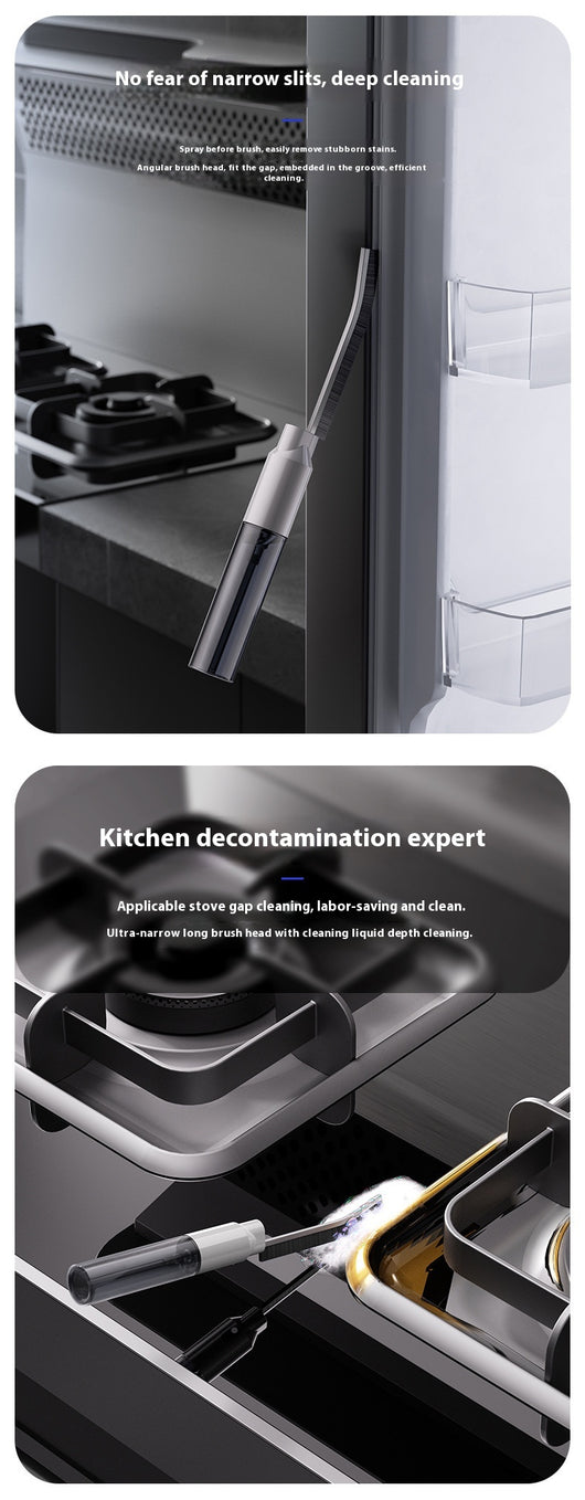 Cepillo Limpiador para Grietas de Baño con Dispensador - Image 10