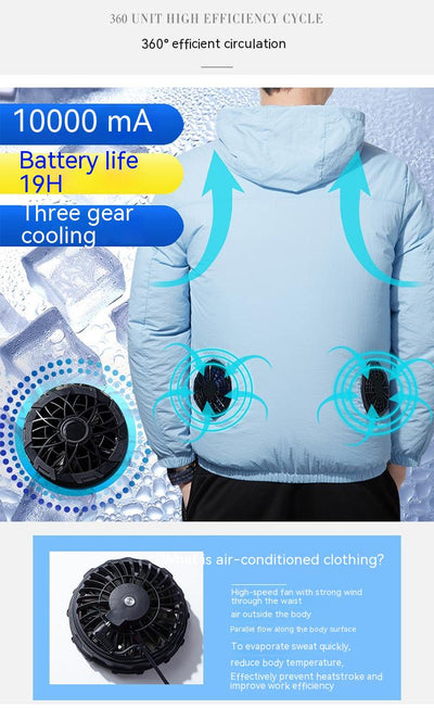 Chaleco Refrigerante Recargable para Trabajo en Ambientes Calurosos - Image 22